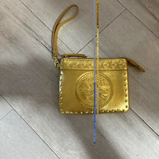 Disney Hercules Gold Zip Wristlet Wallet Purse