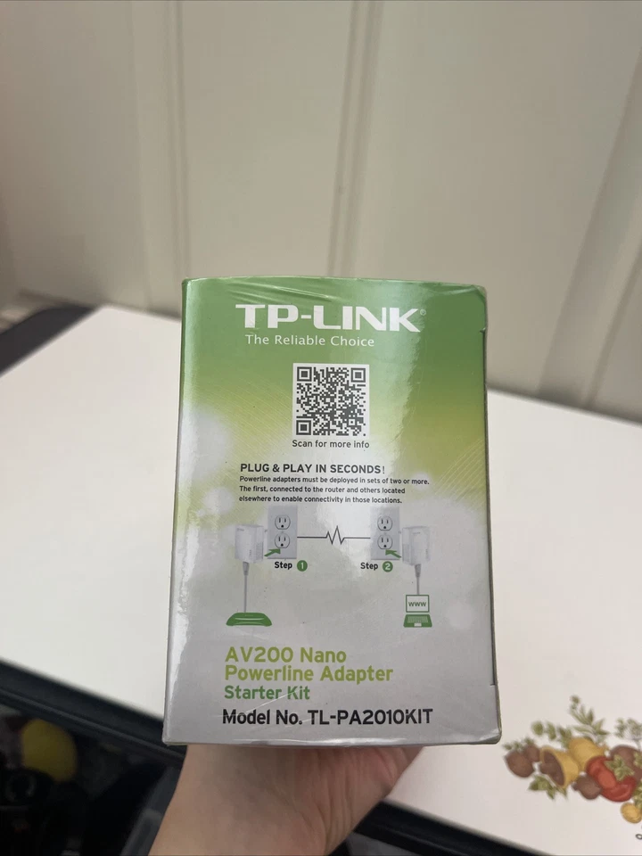 TP-Link AV1200 3-port Gigabit Starter Kit: Model TL-PA8030 KIT New Sealed - Image 3 of 4
