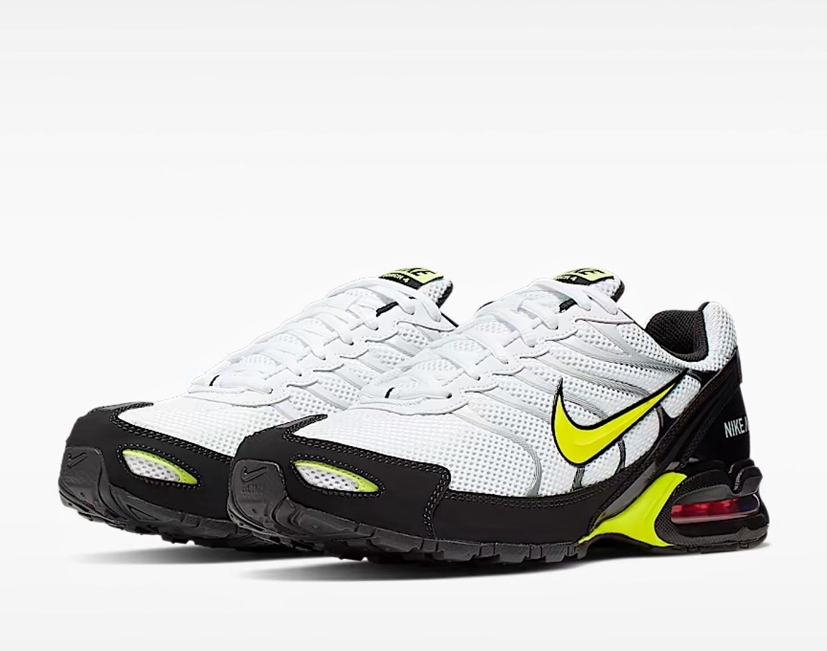 Nike Air Max Torch 4 White Volt Black Running Shoe CK0061-100 Men
