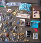 Large lot of vintage COSTUME JEWELRY Necklaces Pendants Rings Bracelets & more