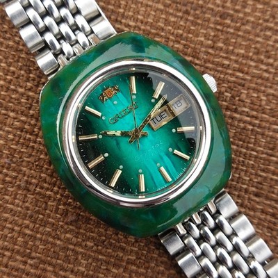 Rare Vintage Orient Chrono Ace G429-30553CA Automatic Watch For Men's