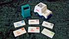 Lot Of Vintage Little People Mail, Mail Box And Mail Truck