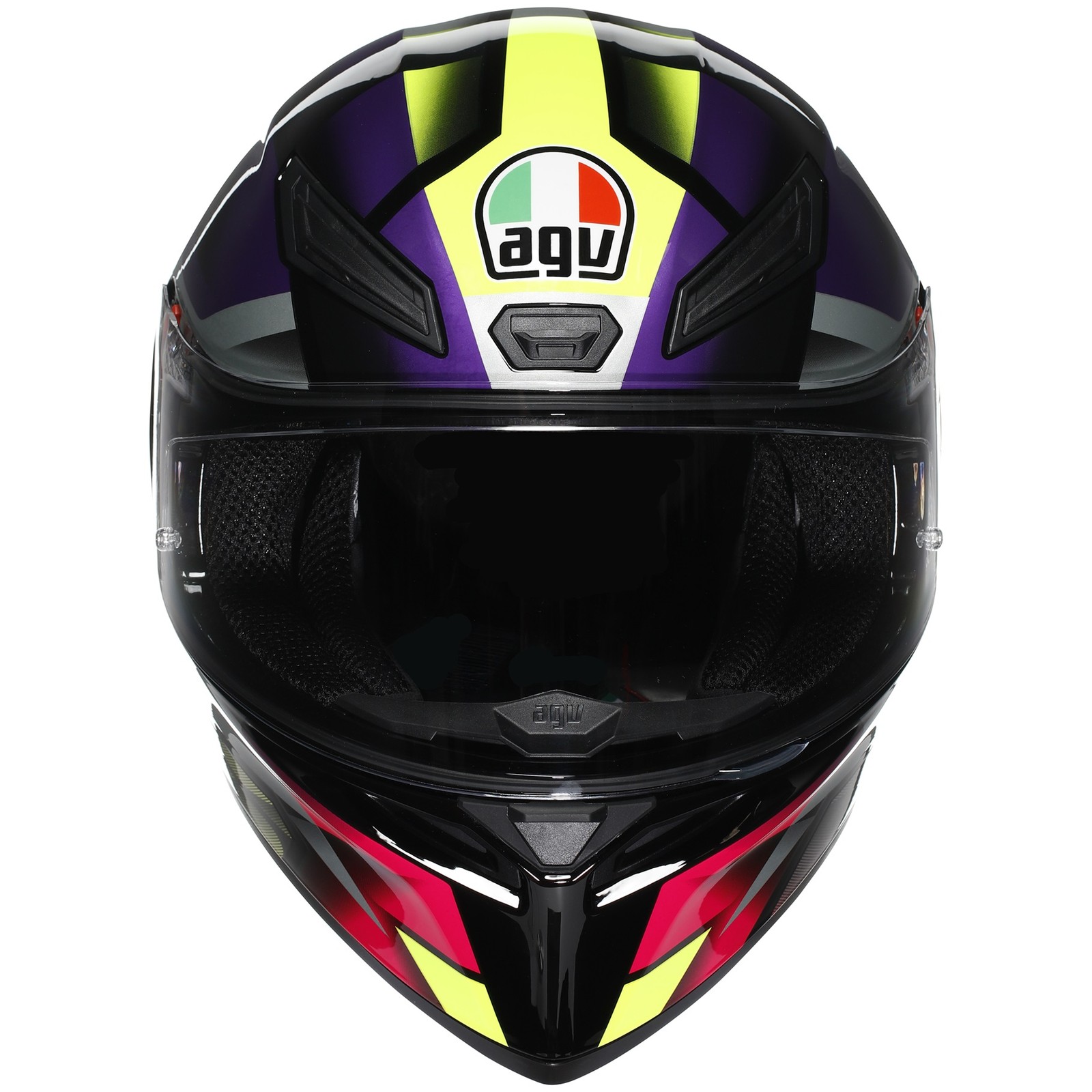 Casco AGV K1-S Fastlap XS per moto e scooter foto 2