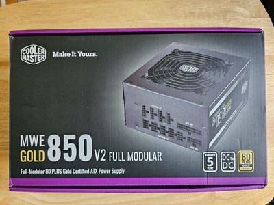 Cooler Master MWE Gold 850 V2 Full Modular 850W 80+ Gold Power Supply PSU