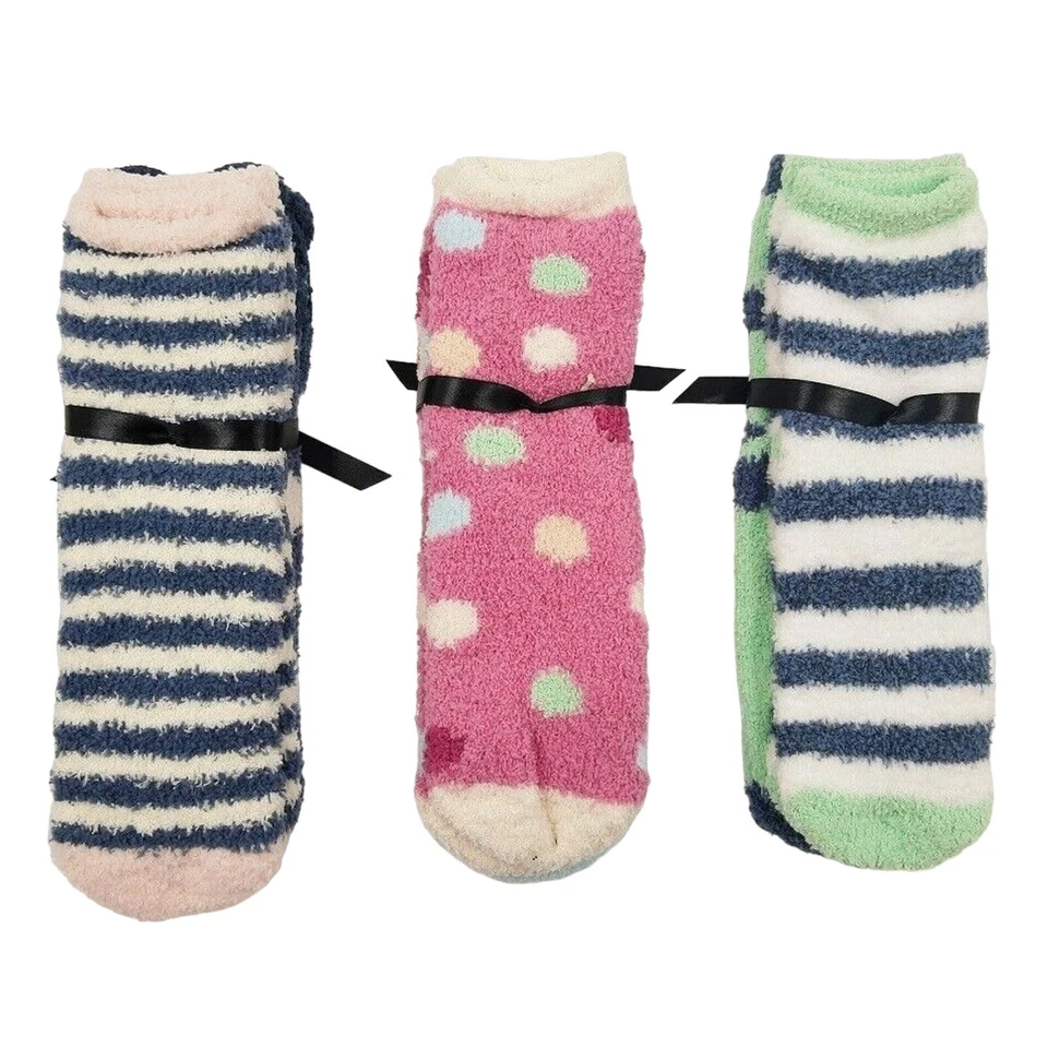 Free Press Mujeres Colorido Conjunto de 6 piezas Calcetines de Invierno Tejido Difuso Talla Única Foto 2 de 4