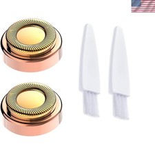 18K Gold Replacement Heads for GEN 1 Finishing Touch Hair Remover, 2pcs