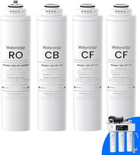 Waterdrop WD-T3-RCO Replacement Filter, Pack of 1 RO  2 CF  1 CB Filter