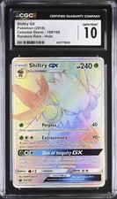 Pokemon Shiftry GX 169/168 Ultra Rare Celestial Storm - CGC 10
