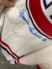 Maurice Richard signed autographed CCM game authentic Montreal Canadians jersey