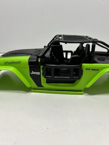 New Bright RC Dash Cam Rock Crawler 1:14 Jeep Trailcat Shell Only - Picture 2 of 12