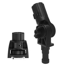 Kayak Extended Adapter Adjustable Gear Head Kit Anti-Rotation Locking Track