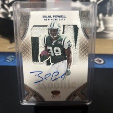 2011 Panini Crown Royale - Rookie Silhouette Signatures Bilal Powell #229...