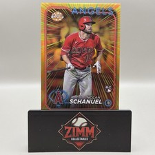 2024 Topps Chrome - Radiating Rookies Nolan Schanuel #RR-18 (RC)