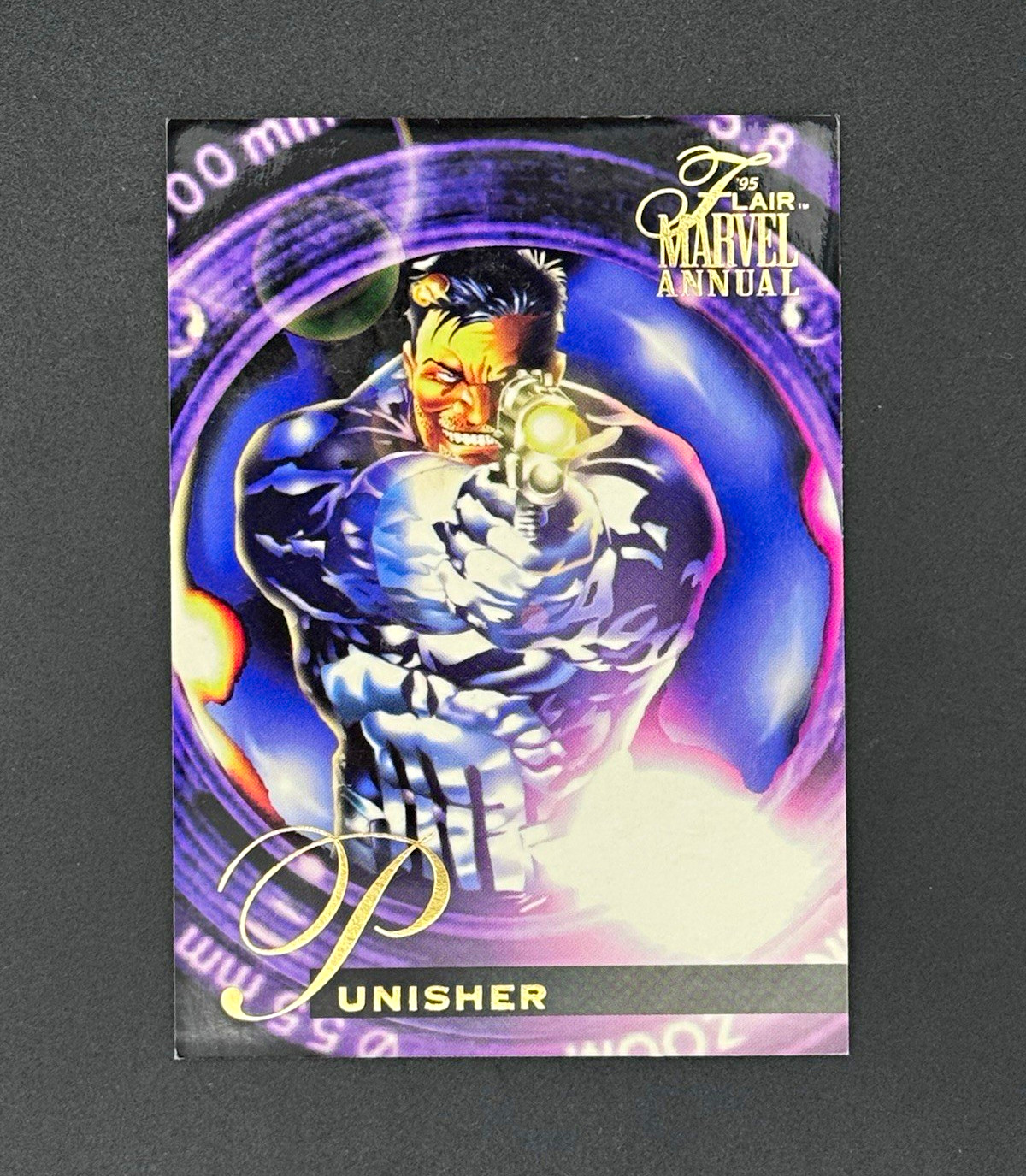 Punisher #142 Marvel 1995 Flair trading card — raw and PSA graded price guide