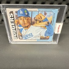 Topps 2021 Project70 Mookie Betts Dodgers #268 1975 Base Baseball Card