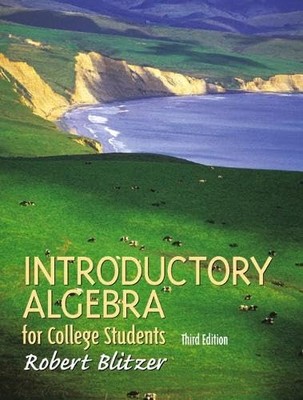 Einführungsalgebra für Studenten, Blitzer, Robert F. Rob
