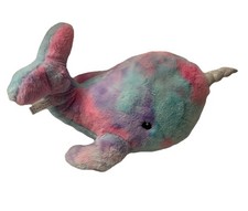 FAO Schwarz Glow Brights Rainbow Narwhal Twinkling Lights  Sounds WORKS TESTED 