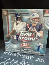 2025 Topps Chrome Football Mega Box Factory Sealed