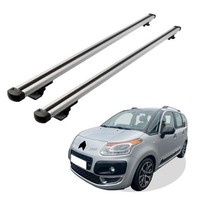 DachträGer Passend FüR Citroen C3 Picasso Ab Baujahr 2009-2017 V1 In Silber