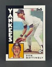 NEW! Don Mattingly 1984 / 1986 Rookie Dream Card baseball artwork Card Stock