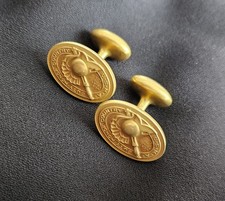 Vintage Krementz Gold Filled West Point Military Academy Cuff Links