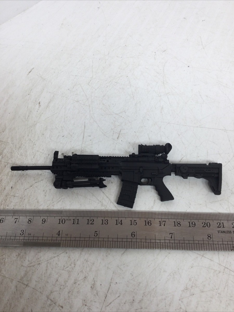 1/6TH US ARMY / USMC M-16 SNIPER RIFLE REMOVABLE MAGAZINE BIPOD