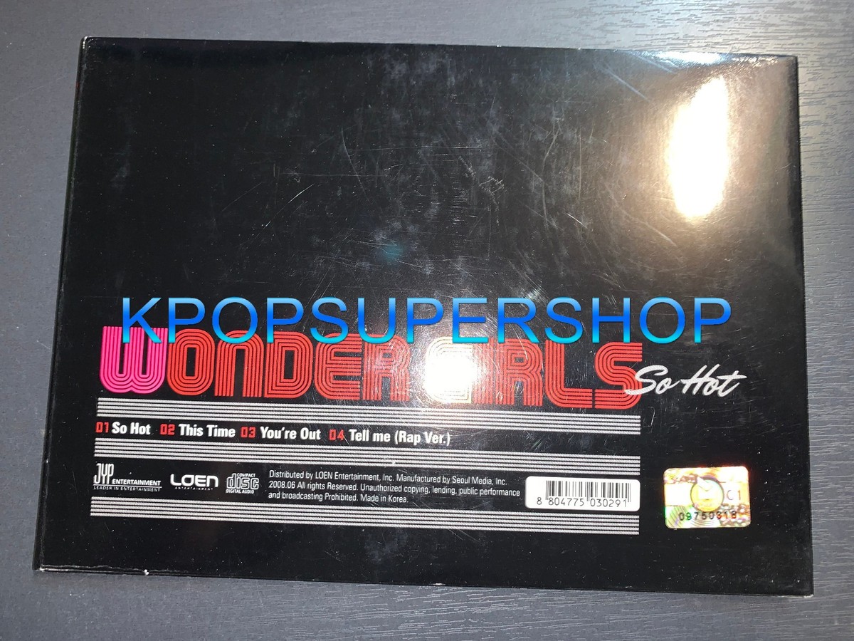 洋楽 G-Rap SINAMIN ...So Hot CD Wonder Girls : The 3rd Project - So Hot CD Great Cond. K Rare OOP
