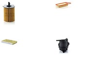 MANN-FILTER Inspektionspaket Filtersatz XL Feinstaubfilter (PM 2.5) für PEUGEOT