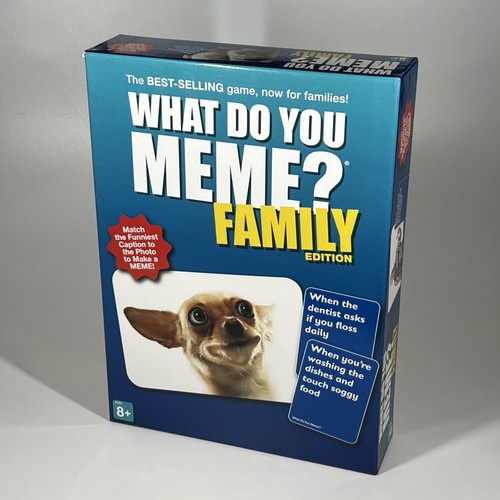 WHAT DO YOU MEME? Family Edition: Brand New Factory Sealed - For ages 8 and up! - Picture 20 of 20