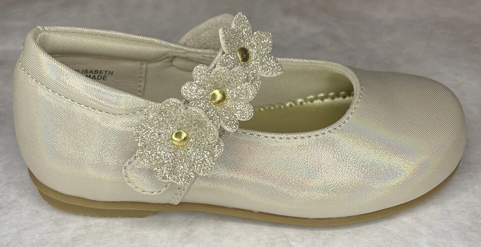 Little girl shop beige dress shoes