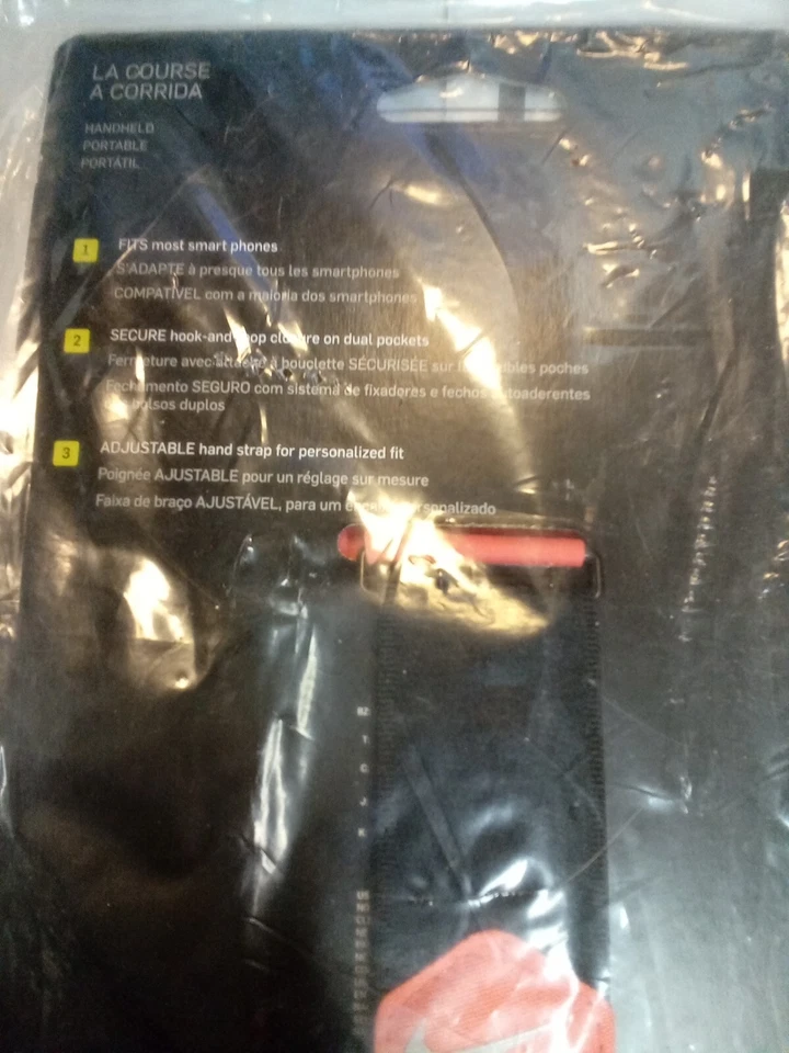 Braço Nike, alça ajustável capa de telefone de corrida, compatível com a maioria dos smartphones - Imagem 4 de 4