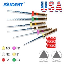 Dental Endo NiTi Files Rotary X-pro gold engine file SX-F3 root canal 21/25/31MM