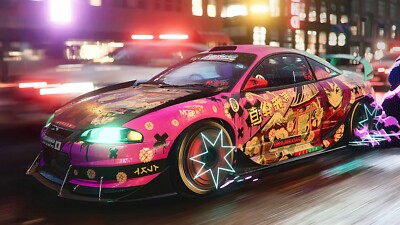 Kleines A6 Need for Speed Poster (nagelneu)