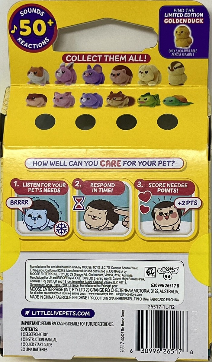 Little Live Pets NeeDees Woofee Puppy Single Pack Interactive Pet