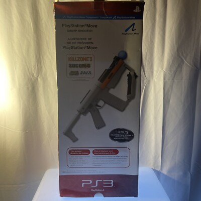 Official Sony PlayStation 3 PS3 Move Sharp Shooter CECHYA-ZRA1 Gun Controller 