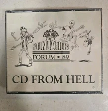 Foundations Forum 89 CD Sampler: CD From Hell 2-Disc Set Promo Artwork Music