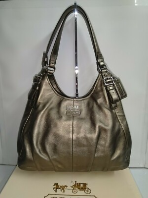 coach madison maggie leather