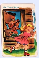 Vtg E.E Fairchild Rochester NY Old Maid Replacement Pair "The Three Bears"