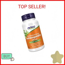 NOW Supplements, Ashwagandha Withania somnifera 450 mg Standardized Extract 