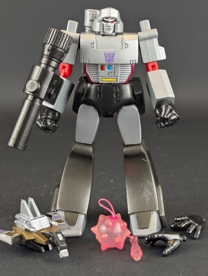Transformers Mega SCF G1 Megatron Metallic Version Buzzsaw complete Takara 03-X1