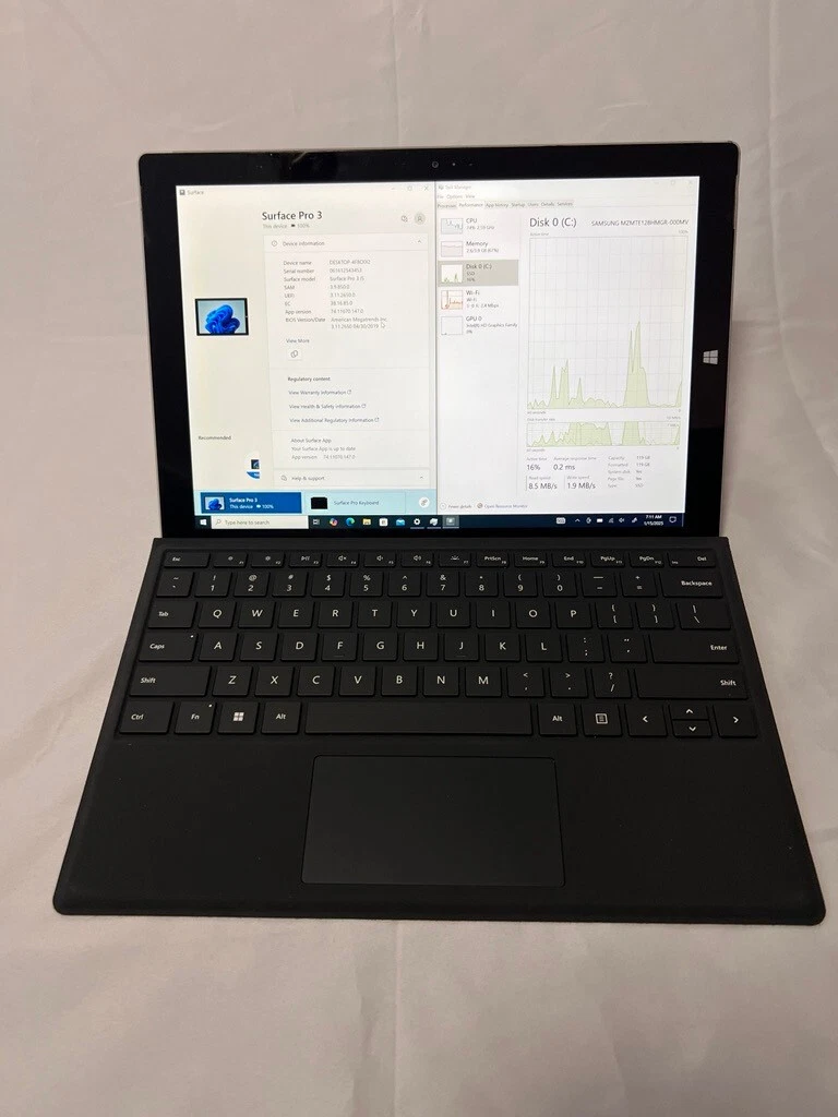 Microsoft Surface Pro 3 Windows 10 Tablets & eReaders for sale | eBay