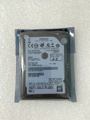Hitachi HTS547550A9E384 500GB 5400RPM 2.5in Laptop SATA Hard Drive