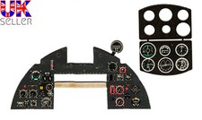 YAHU #YMA2405 1/24 TYPHOON Mk.Ib PHOTOETCHED, COLORED INSTRUMENT PANEL TO AIRFIX