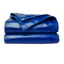 Telo Telone PVC Blu Occhiellato Impermeabile con occhielli su misura 450 gr