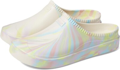 HUNTER Unisex In/Out Bloom Algae Foam Clog, Shaded White 