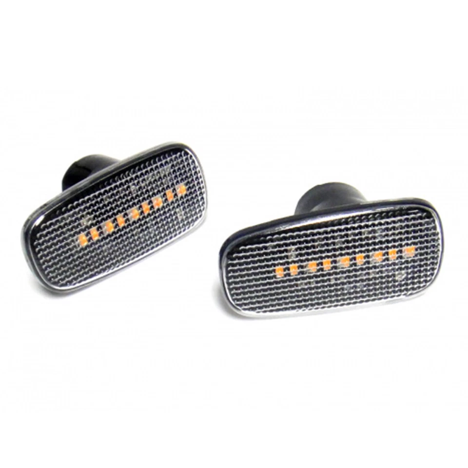 Clear Lens Amber LED Signal Side Marker Lights Lamps For 2004 2005 2006 Scion xB Foto 3 de 4