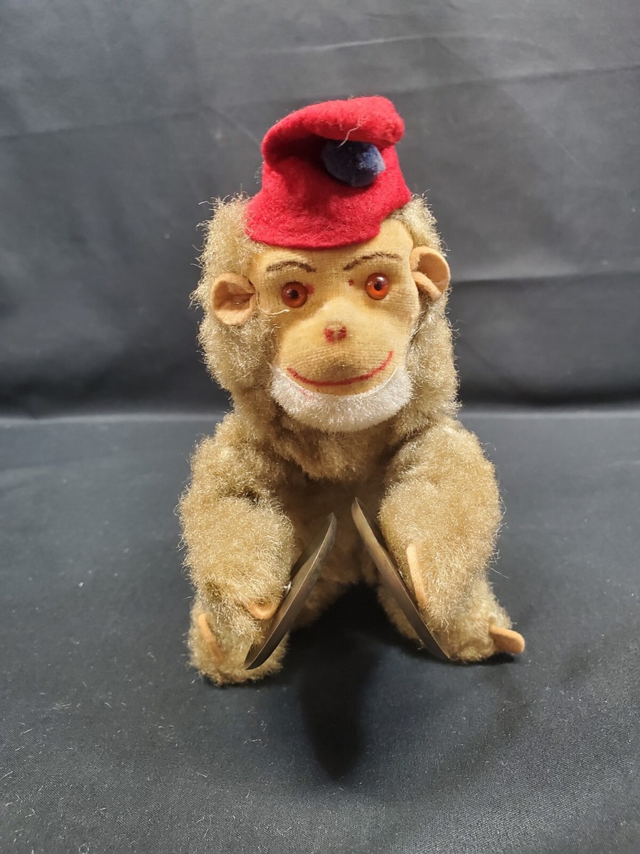 Vintage 1950's Max Carl Windup Monkey Playing Cymbals - Germany | eBay
