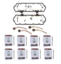 Valve Cover Gasket Harness ZD-11 Glow Plugs Kit for 7.3L 94-97 Ford Powerstroke