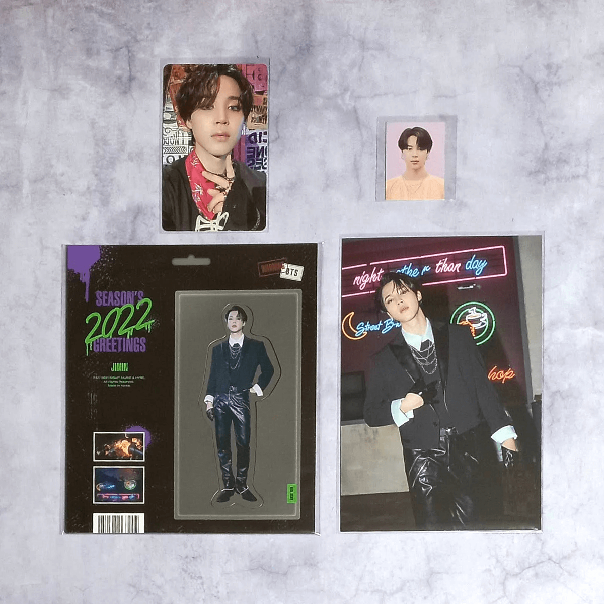 BTS 2022 Season's Greetings Paper Magnet Photo Card Postcard ID