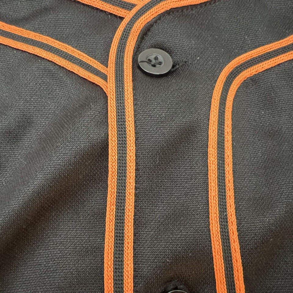 San Francisco Giants Baseball Jersey Men's Size Large NEW NWT Black